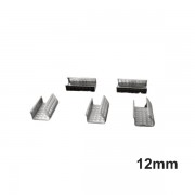 Set 1000 Capse (Cleme) Metalice Pentru Legare Banda PP / PET 12 mm