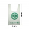 Set 500 bucăți Pungi Biodegradabile 24x44 cm - Farmacia