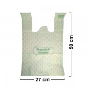 Set 50 bucăți Pungi Biodegradabile 27x50 cm - Magazin de Încredere