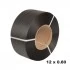 Bandă PP (polipropilenă) 12 mm x 0.80 mm, 2000 m/rolă, tub 200 mm