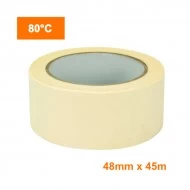 Set 36 Role Benzi Adezive de Mascare 80°C Premium RMFtape , 48 mm x 45 m