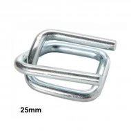 Set 500 Bucle (Cleme) Galvanizate 25 mm