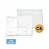 Set 1000 Bucăți Plicuri Port Document C6, Autoadezive, 175 x 115 mm