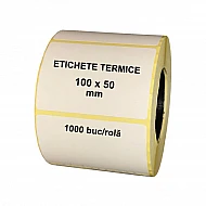 Etichete Autoadezive Termice 100 x 50 mm, 1000 Etichete / Rolă