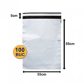 Set 100 bucăți Pungi Curierat FB08, 550x550+50mm