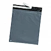 Set 100 bucăți Plicuri Curierat PCGREY05, 350x450+50mm, GRI