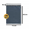 Set 100 bucăți Plicuri Curierat PCGREY01, 175x255+50mm, GRI