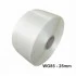 Bandă PES Nețesută Hot Melt 25 mm x 500 m, 900 kgf, WG85