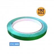 Set 192 Role Benzi Adezive PVC 9 mm x 66 m, Verde