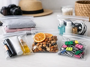 Pungi Ziplock pentru organizare produse
