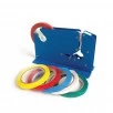 Set 192 Role Benzi Adezive PVC 9 mm x 66 m, Roșu
