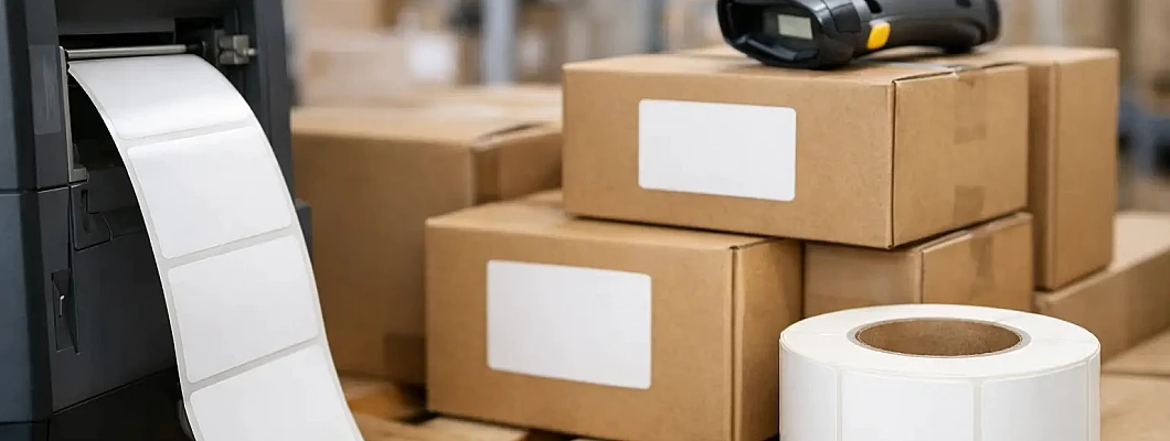 Etichete logistice autocolante eficiente