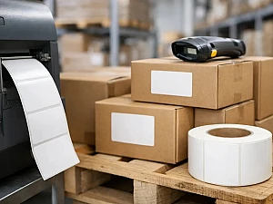Etichete logistice autocolante eficiente