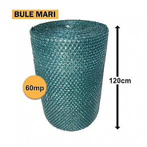 Folie Cu Bule De Aer Mari, 120 g/mp, 1.2m x 50m (60mp), Eco