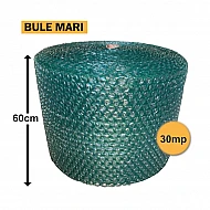 Folie Cu Bule De Aer Mari, 120 g/mp, 0.6m x 50m (30mp), Eco