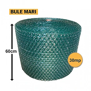 Folie Cu Bule De Aer Mari, 120 g/mp, 0.6m x 50m (30mp), Eco