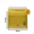 Set 100 bucăți Plicuri cu Bule Antișoc CD Maro, 200x175+50mm, Plic cu Lipire Autoadezivă