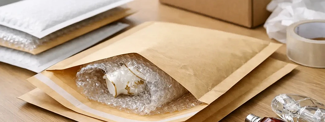 Plicuri cu bule pentru produse fragile