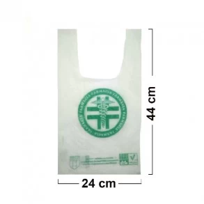Set 50 bucăți Pungi Biodegradabile 24x44 cm - Farmacia