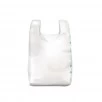 Set 50 bucăți Pungi Biodegradabile Albe 24x44 cm