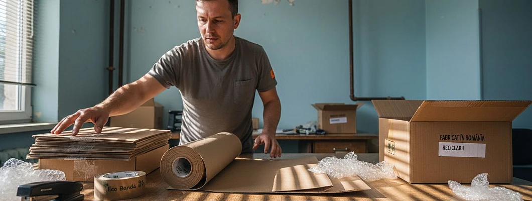 6 soluții cu top materiale reciclabile ambalare pentru afaceri