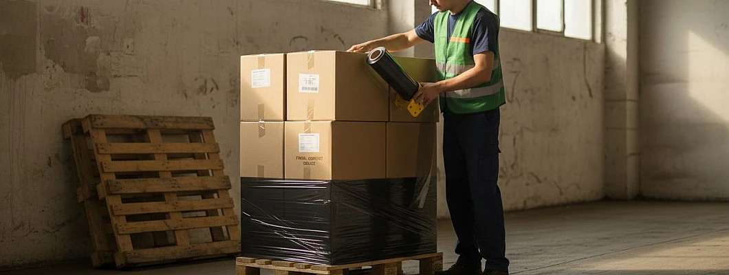 Definiție folie stretch manuală – Rol esențial în ambalare