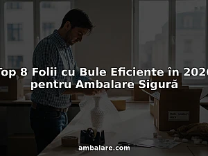 Top 8 Folii cu Bule Eficiente în 2026 pentru Ambalare Sigură