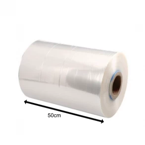 Folie Stretch Transparentă, 50cm, 23my, 16kg, 1340ml/rolă, Uz Automat
