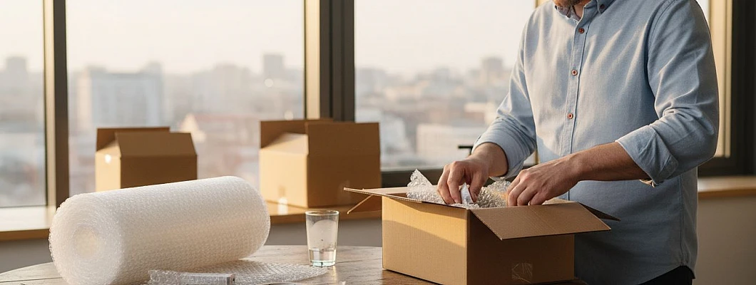 Proces ambalare produse comerciale eficient pentru afaceri