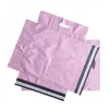 Set 100 bucăți Pungi Curierat Roz cu Mâner PCMR03, 265x320+90+50mm, 60my