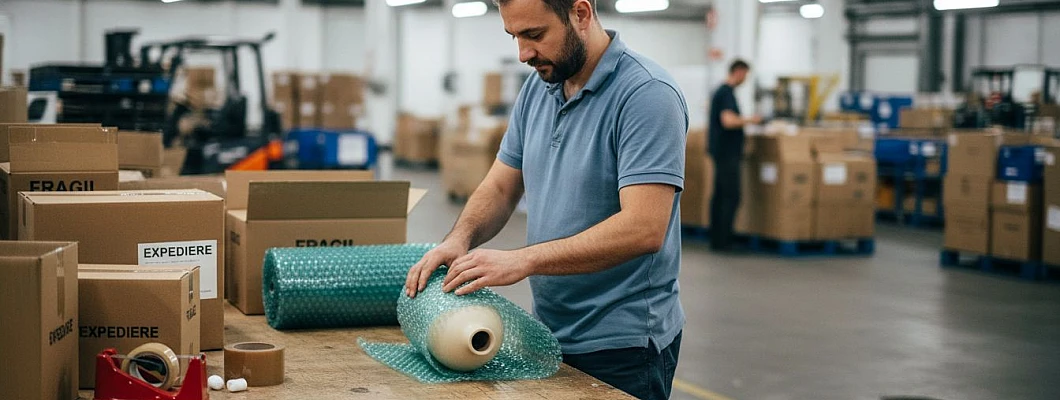 Rolul Foliei cu Bule în Protecția Produselor