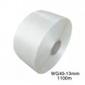 Bandă PES Nețesută Hot Melt 13 mm x 1100 m, 380 kgf, WG40/1100